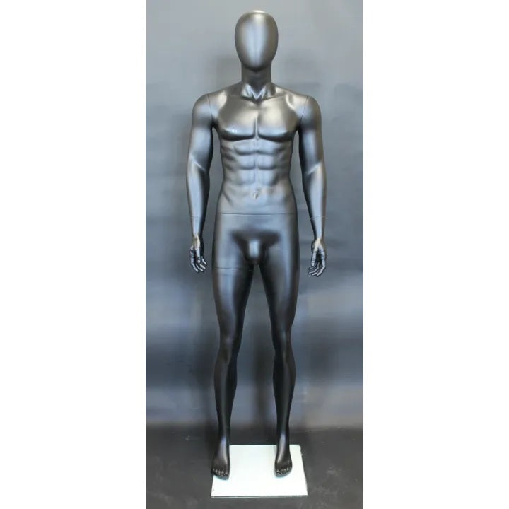 Male Egghead Mannequin MM-SFM29E-BK
