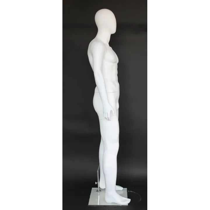 Male Egghead Mannequin MM-SFM29E-WT