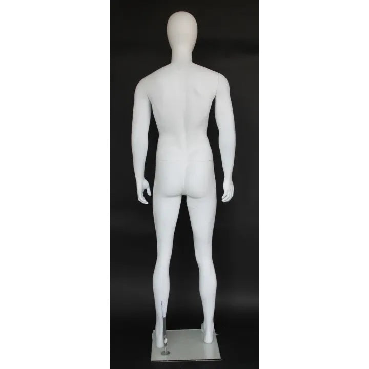 Male Egghead Mannequin MM-SFM29E-WT