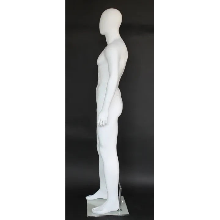Male Egghead Mannequin MM-SFM29E-WT