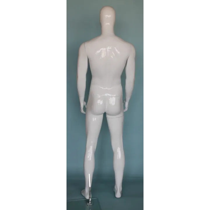 Male Athletic Egghead Mannequin MM-SFM51E-GW