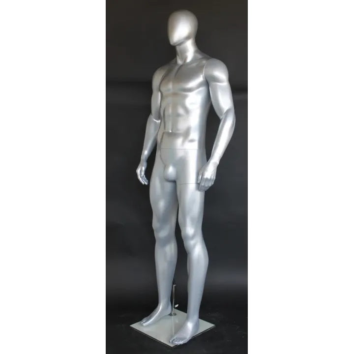 Male Athletic Egghead Mannequin MM-SFM52E-ST