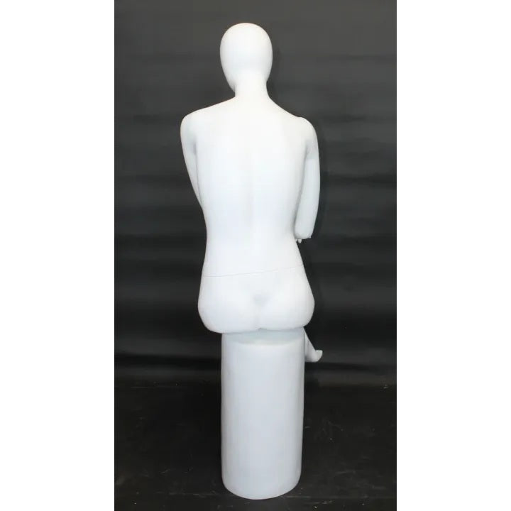 Egghead Female Sitting Mannequin MM-SFW79E-WT