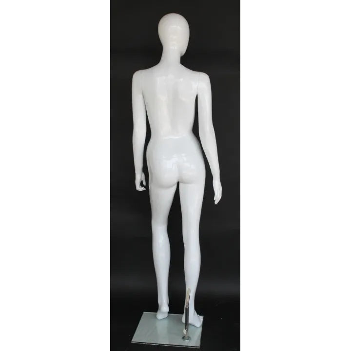 Female Egghead Glossy Mannequin MM-SFW81E-GW