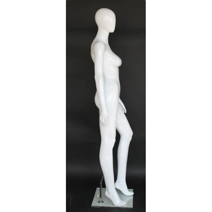MM-SFW81E-GW Female Egghead Glossy Mannequin