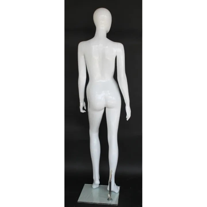 MM-SFW81E-GW Female Egghead Glossy Mannequin