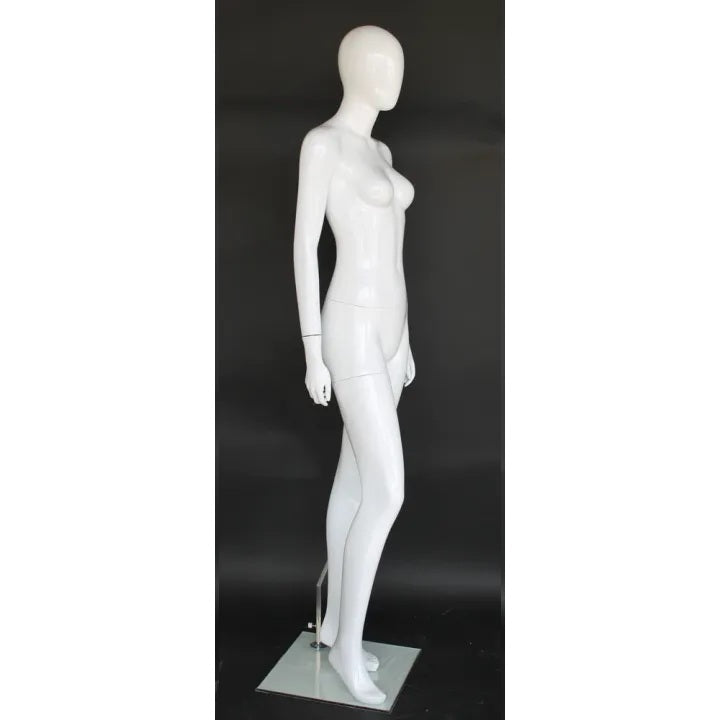 MM-SFW82E-GW Female Egghead Glossy Mannequin