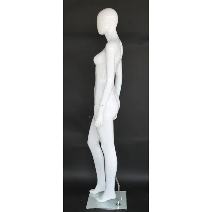 MM-SFW82E-GW Female Egghead Glossy Mannequin