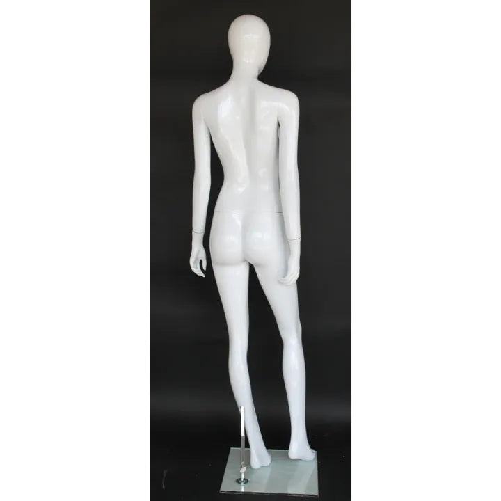 MM-SFW82E-GW Female Egghead Glossy Mannequin