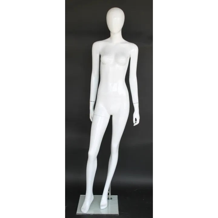 MM-SFW82E-GW Female Egghead Glossy Mannequin
