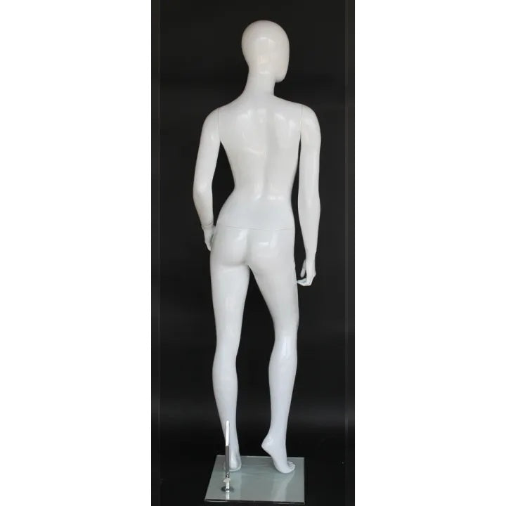 MM-SFW83E-GW Female Egghead Glossy Mannequin