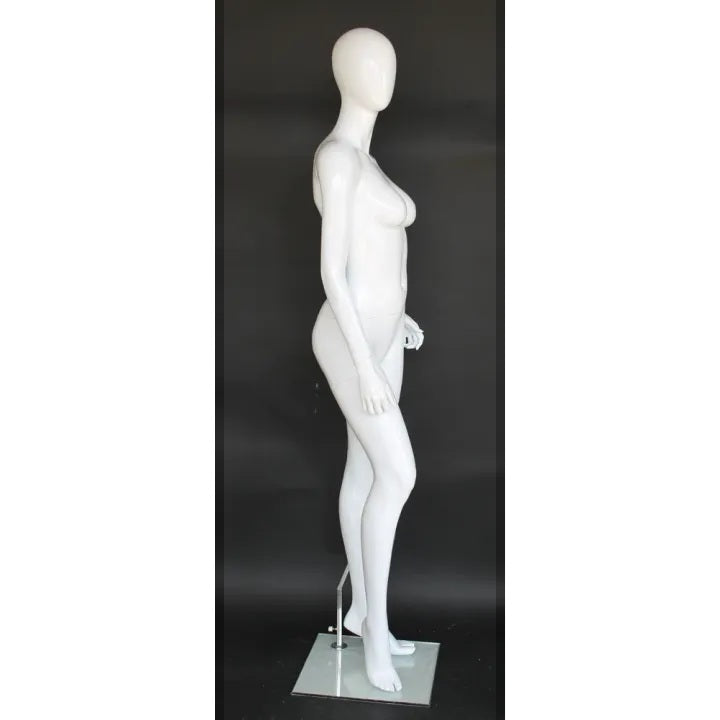 MM-SFW83E-GW Female Egghead Glossy Mannequin