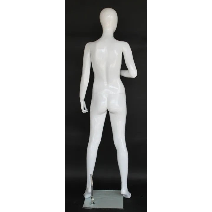 Female Egghead Glossy Mannequin MM-SFW84E-GW