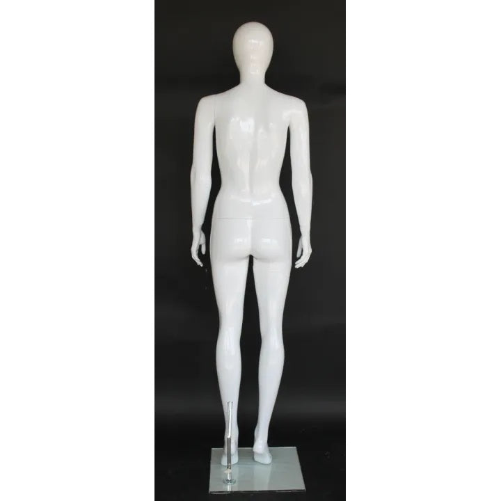 Female Egghead Glossy Mannequin MM-SFW85E-GW