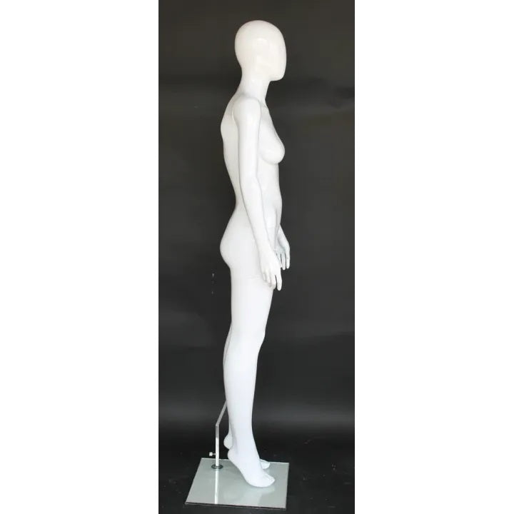 Female Egghead Glossy Mannequin MM-SFW85E-GW