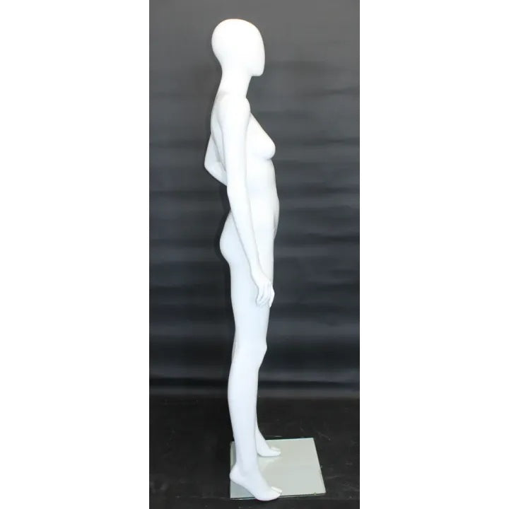 Female Egghead Glossy Mannequin MM-SFW87E-GW