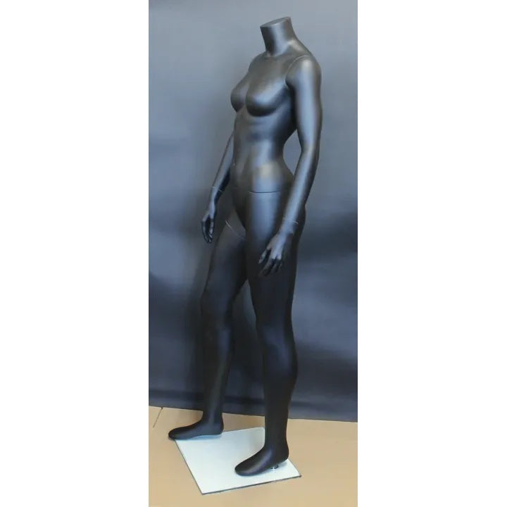 Female Headless Athletic Mannequin MM-STB-2FH-MB