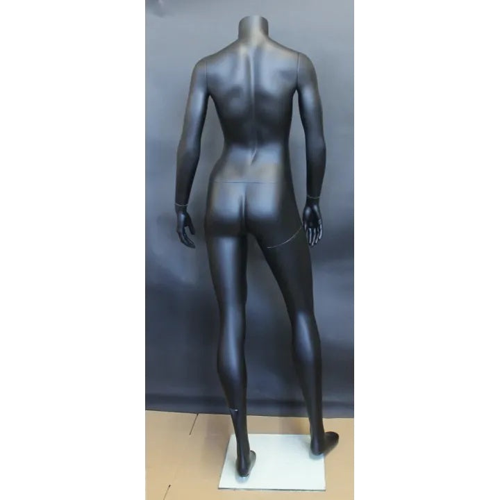 Female Headless Athletic Mannequin MM-STB-2FH-MB
