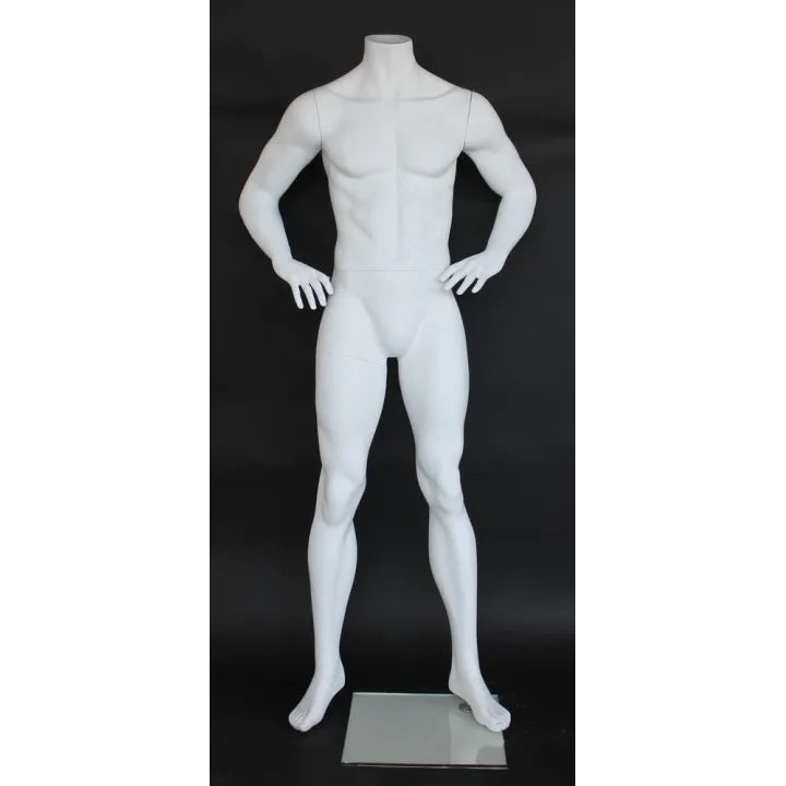 Male Headless Mannequin MM-STM011-WT