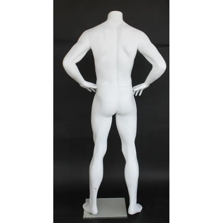 Male Headless Mannequin MM-STM011-WT