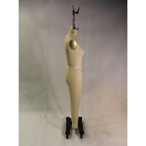 Female Professional Dress Form with Collapsible Shoulders MM-PFDCS -  Mannequin Mall