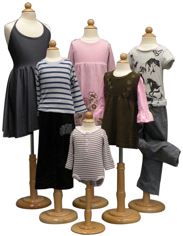 fashion display dress form Antique Half Scale Dress Form: Mannequin Salesman Sample, You Pick