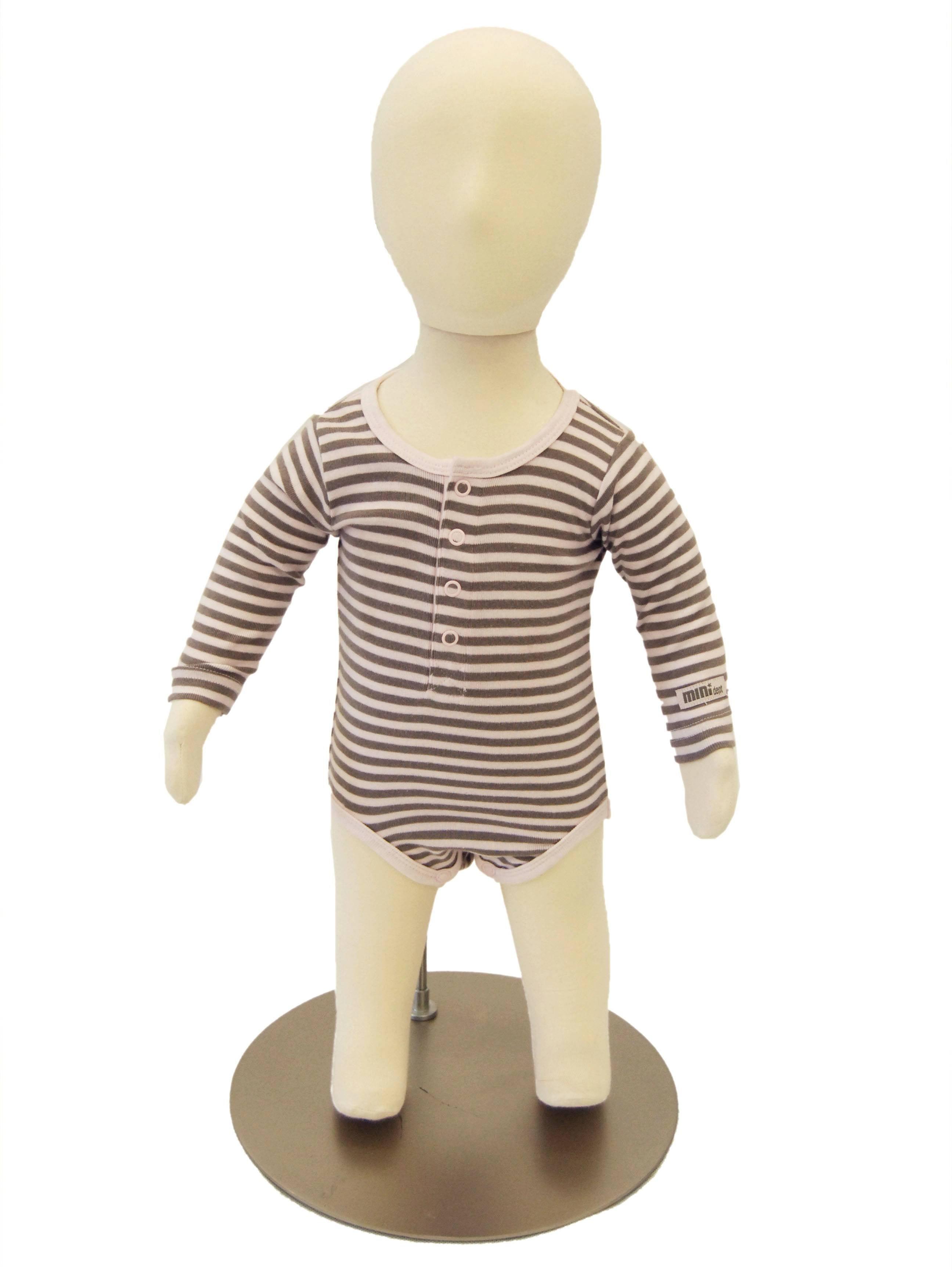 Small Youth Flexible Mannequin (1 Year) - 30½ with Head 24½ Without Head - with Base