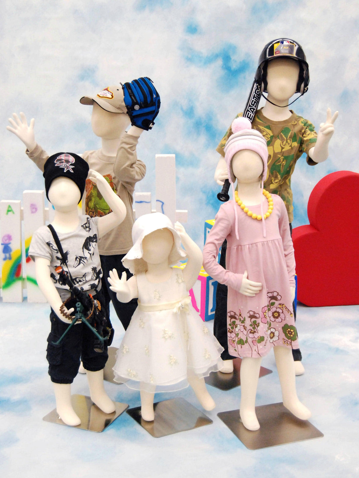 Flexible Child Mannequin MM-JF-CH0 - Mannequin Mall