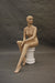Realistic Female Sitting Mannequin MM-9020 - Mannequin Mall