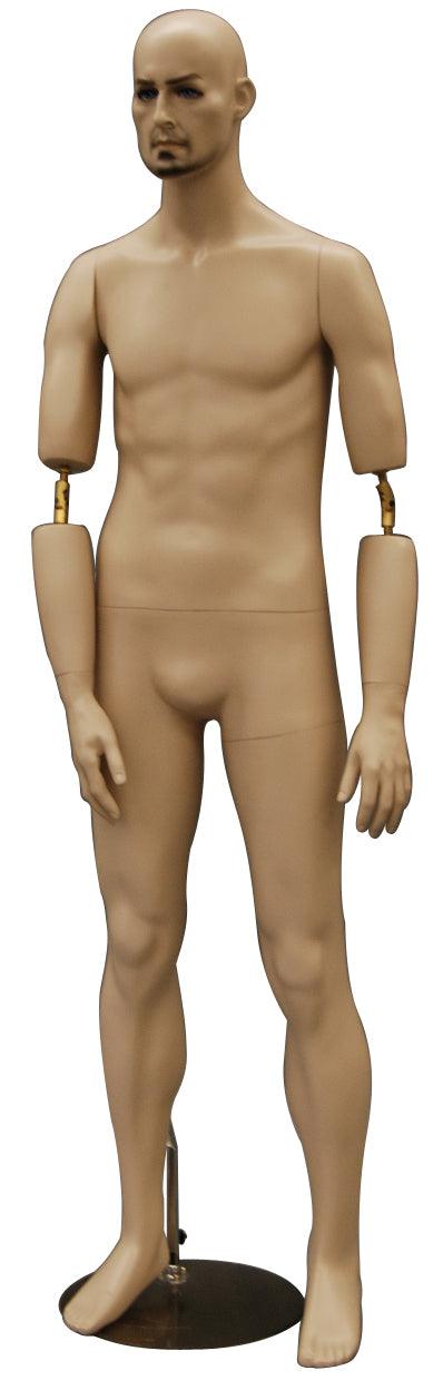 Realistic Fiberglass 10 Year Old Kids Mannequin with Flexible Joints and  Base