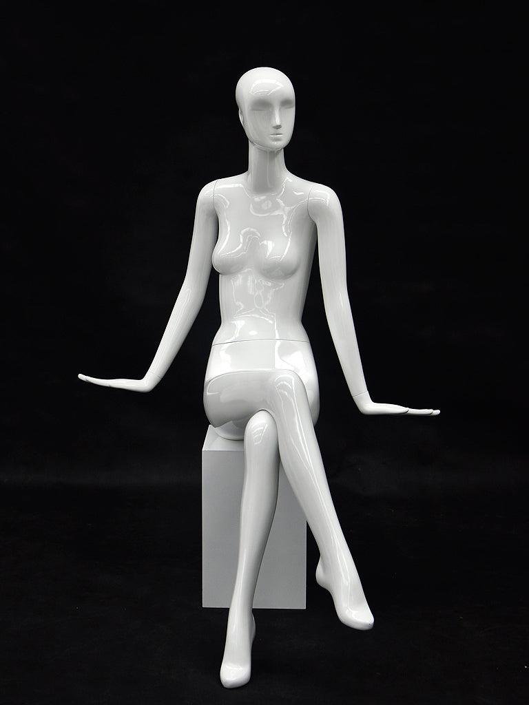 ABSTRACT FEMALE MANNEQUIN MM-RXD08W - Mannequin Mall