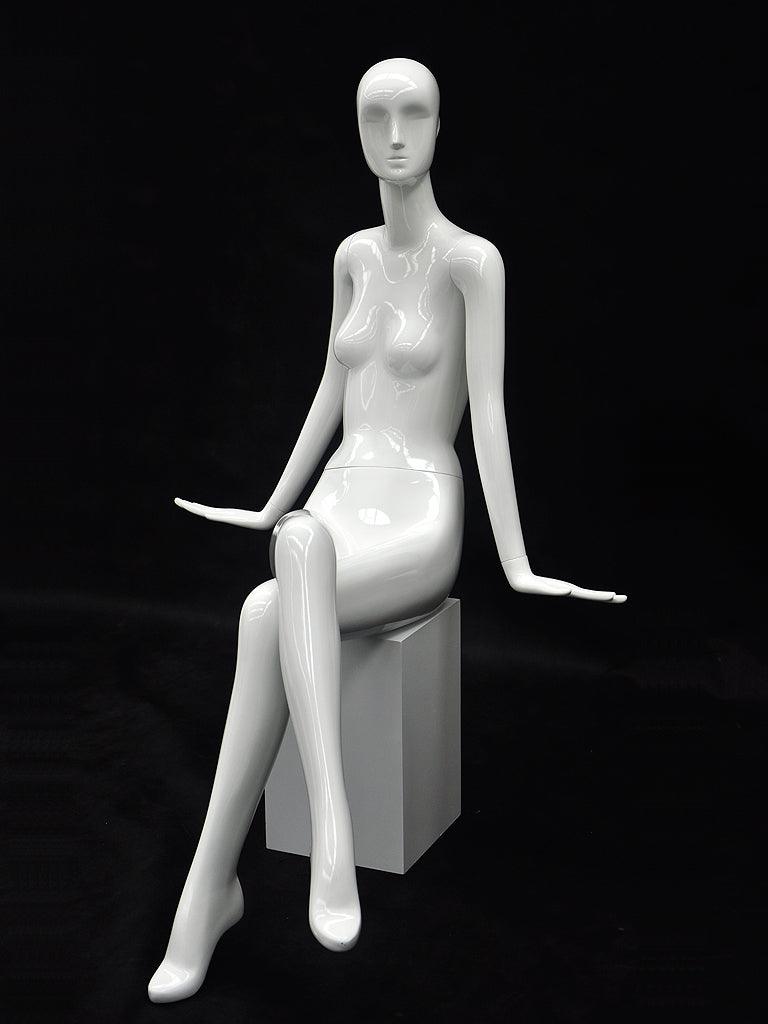 ABSTRACT FEMALE MANNEQUIN MM-RXD08W - Mannequin Mall