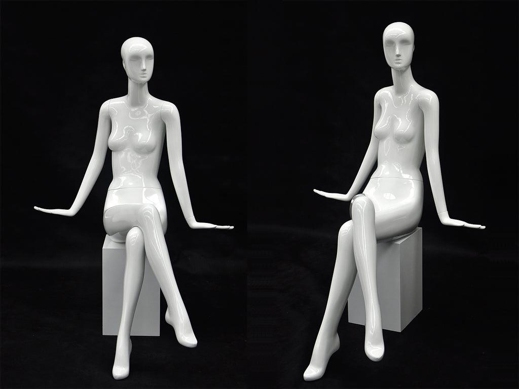 ABSTRACT FEMALE MANNEQUIN MM-RXD08W - Mannequin Mall