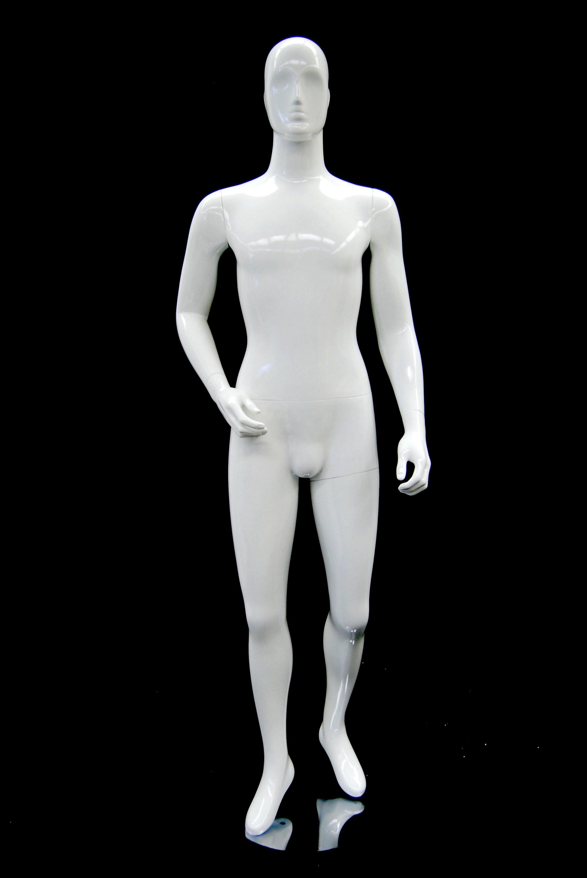 Male White Abstract Mannequin MM-XDM04 - Mannequin Mall
