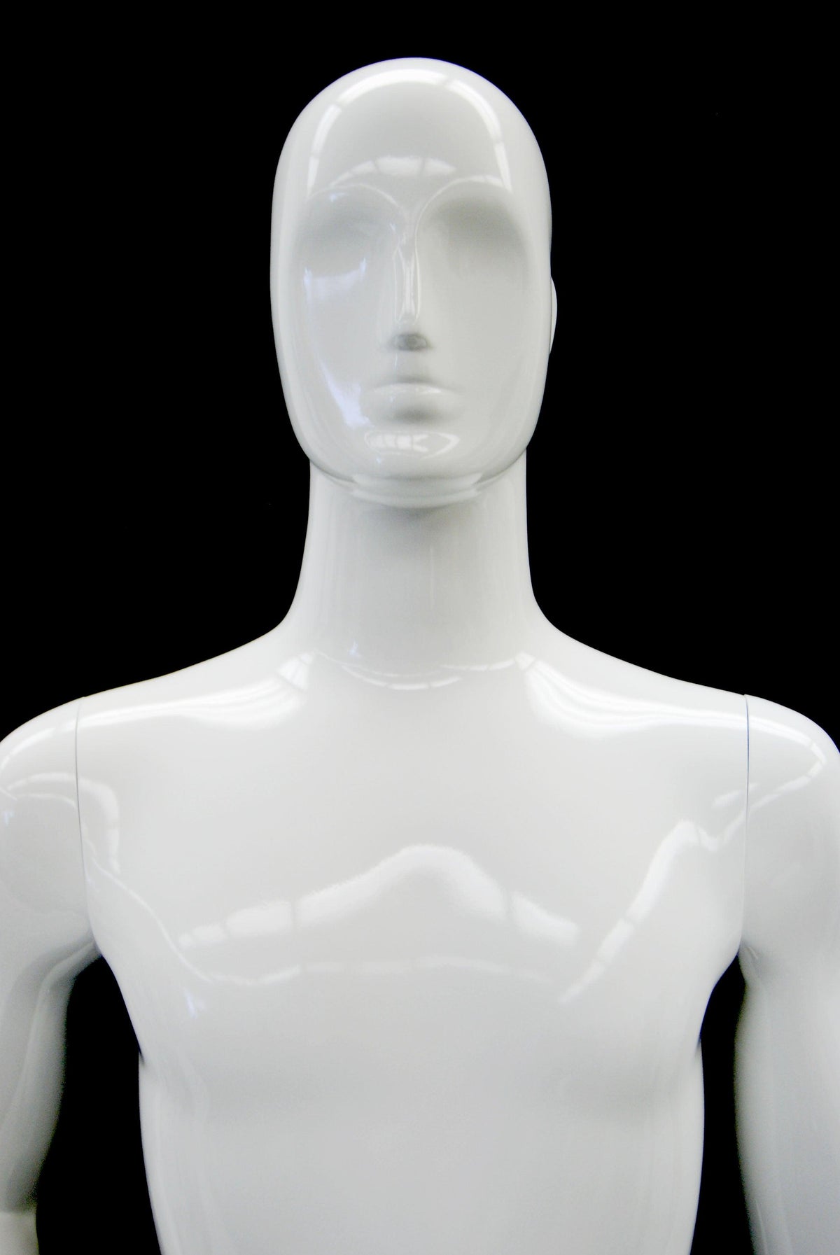 Male White Abstract Mannequin MM-XDM04 - Mannequin Mall