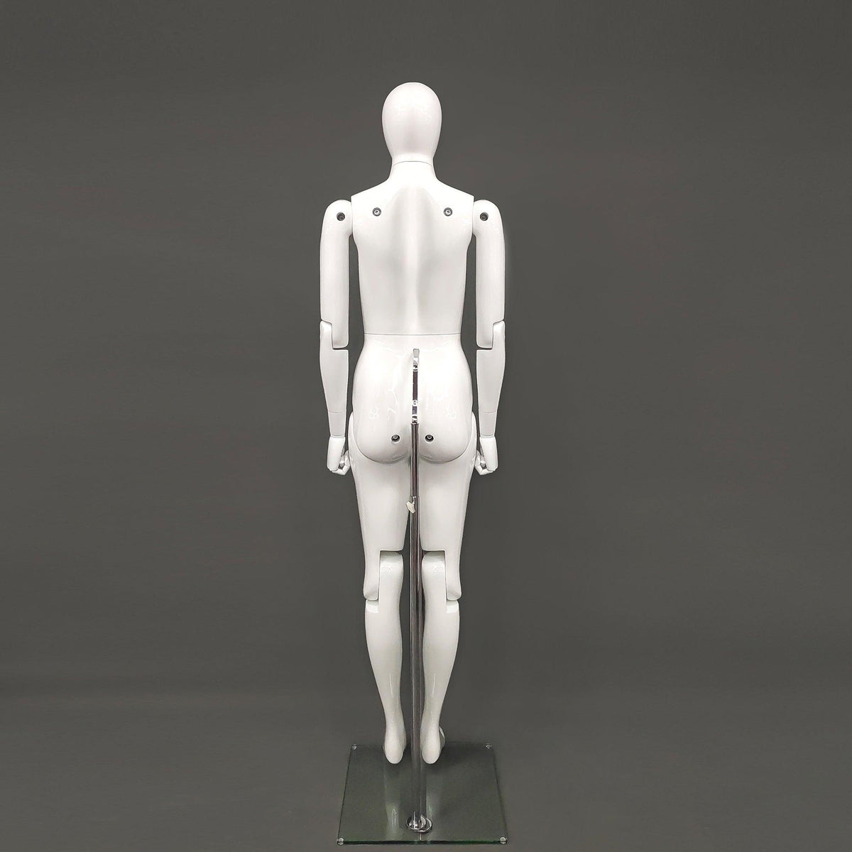Female White Abstract Posable Mannequin MM-FM01-WEG - Mannequin Mall