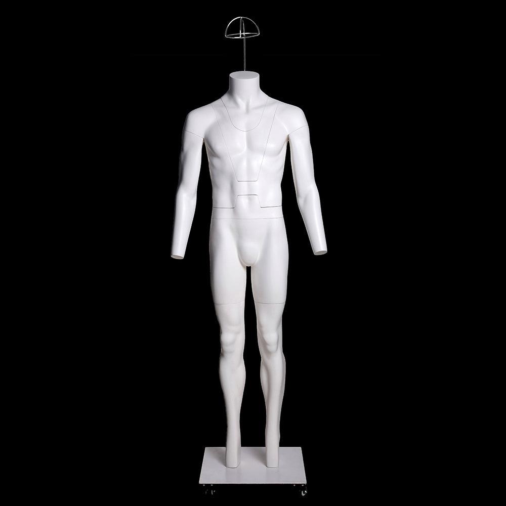 Male Full Body Invisible Ghost Mannequin MM-GHT-MSL - Mannequin Mall
