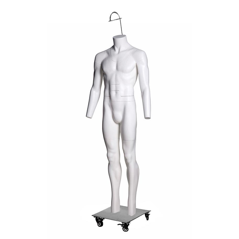 Male Full Body Invisible Ghost Mannequin MM-GHT-MSL - Mannequin Mall