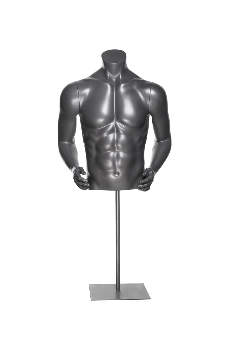 Athletic Male Mannequin Torso MM-HEF08T - Mannequin Mall