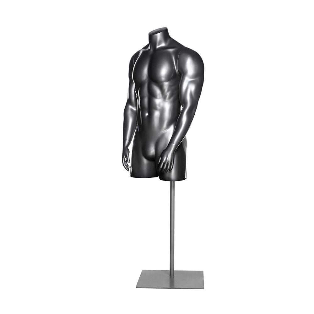 Athletic Male Mannequin 3/4 Torso MM-HEF42T - Mannequin Mall