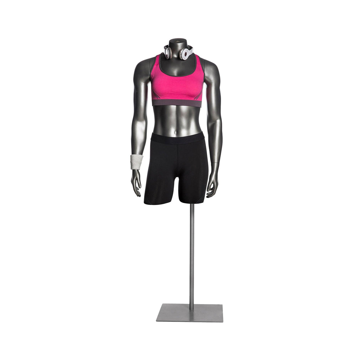 Athletic Female Mannequin 3/4 Torso MM-HEF43T - Mannequin Mall