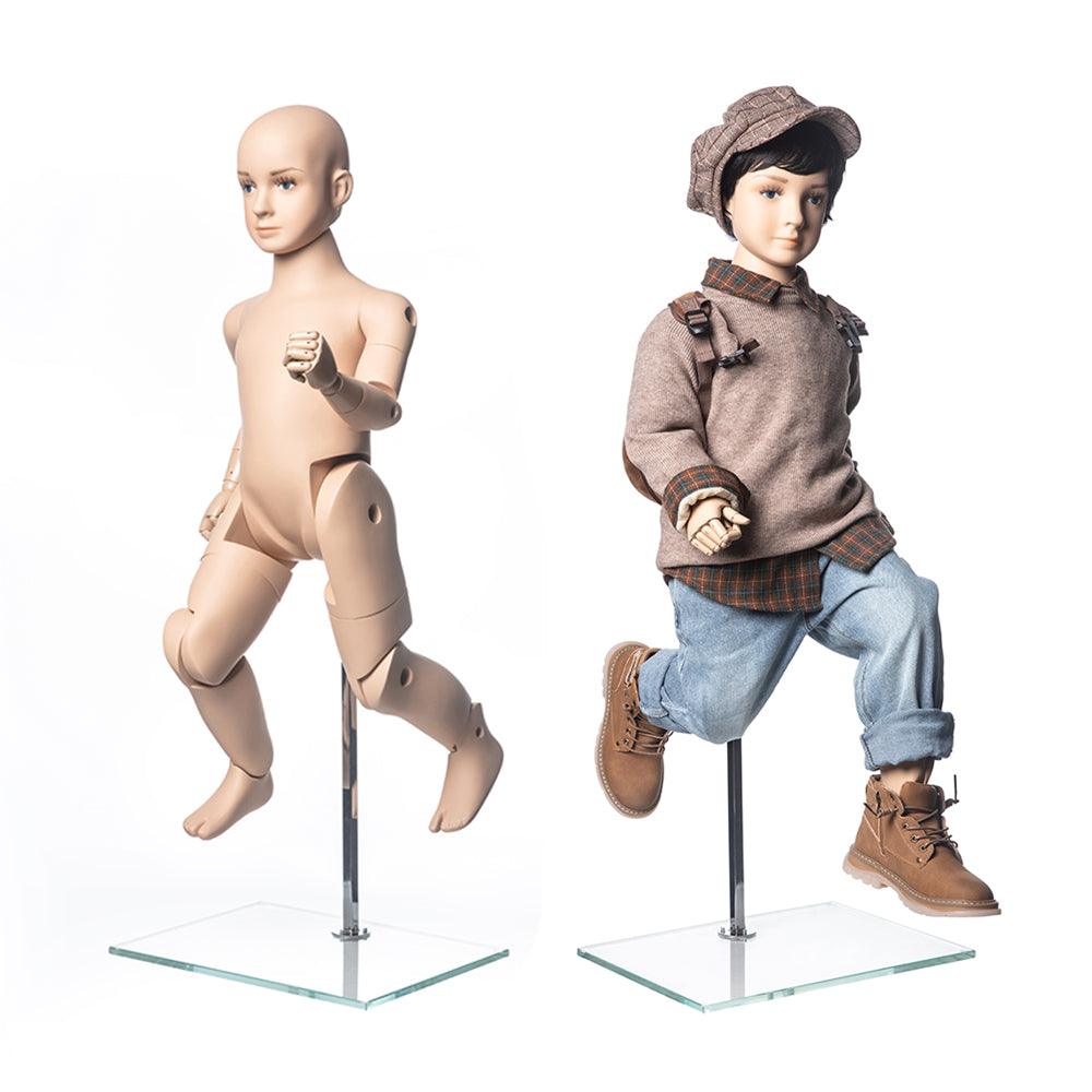MANNEQUIN - WOODEN WITH MOVEABLE JOINTS (11 1/2) on