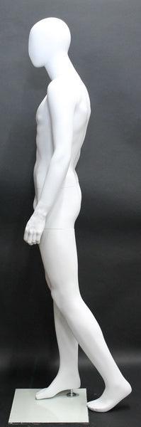 Male Egghead Mannequin MM-SFM43E-WT - Mannequin Mall