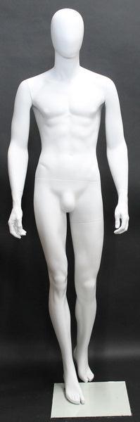 Male Egghead Mannequin MM-SFM43E-WT - Mannequin Mall