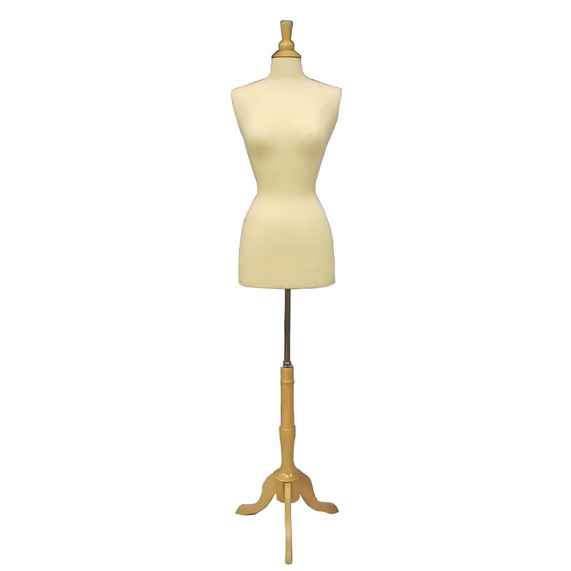 Female Dress Form with Tripod Base - Mannequin Mall