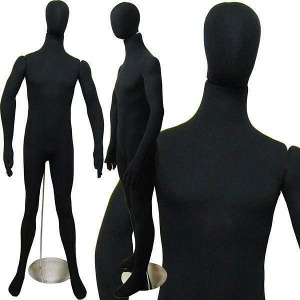 6' Realistic Posable Male Mannequin MM-MFXF - Mannequin Mall