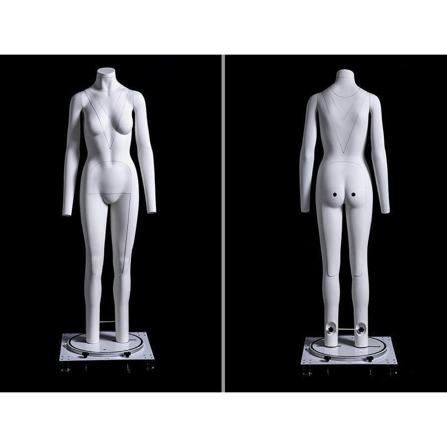 Female Invisible Ghost Mannequin Full Body for Photography (Version 2.0) MM-MZGH5 - Mannequin Mall
