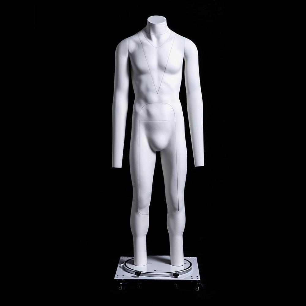 Male Invisible Ghost Mannequin Full Body for Photography (Version 2.0) MM-MZGH4 - Mannequin Mall