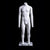Male Invisible Ghost Mannequin Full Body for Photography (Version 2.0) MM-MZGH4 - Mannequin Mall