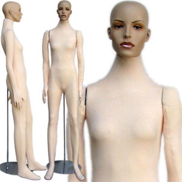 Realistic Flexible Bendable Female Mannequin MM-404 - Mannequin Mall